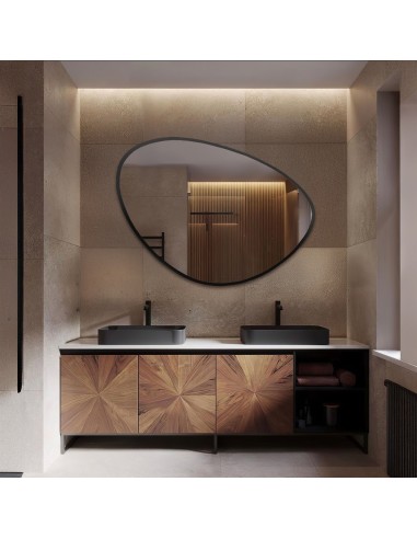 Lustro o nieregularnym kształcie w...