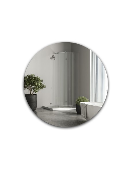 Lustro łazienkowe okrągłe szlifowane - KOŁO
