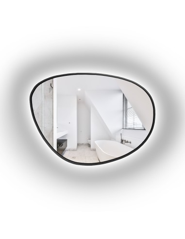 Lustro o nieregularnym kształcie w...