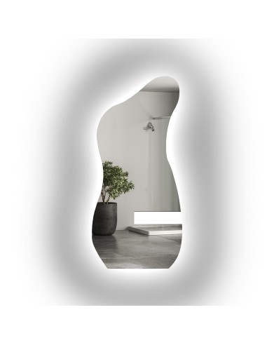 Lustro o nieregularnym kształcie z...