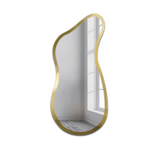 Nieregularne lustro w ramie... 2