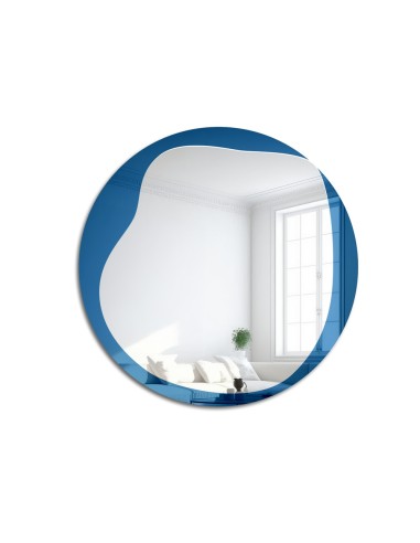 Nieregularne lustro niebieskie - ICY...