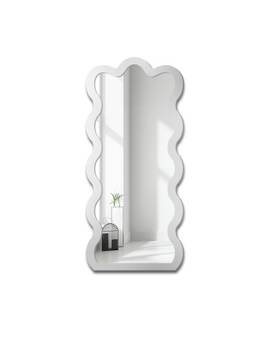 Lustro nieregularne w ramie mdf -...