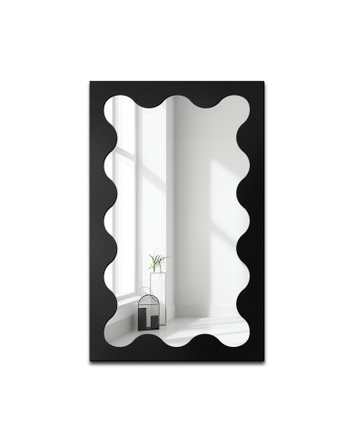 Lustro nieregularne w ramie mdf -...