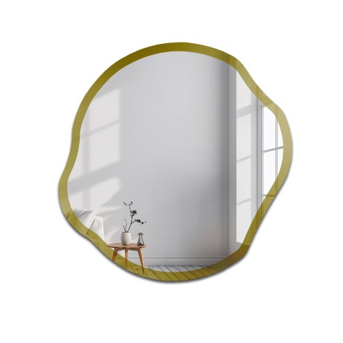 Nieregularne lustro w ramie... 2