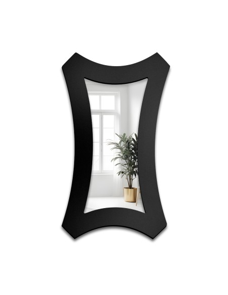 Lustro dekoracyjne w szerokiej ramie MDF - DORA - kolor ramy do wyboru