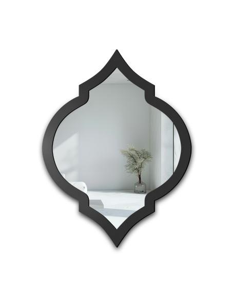 Lustro ścienne w stylu retro w ramie - GRACE