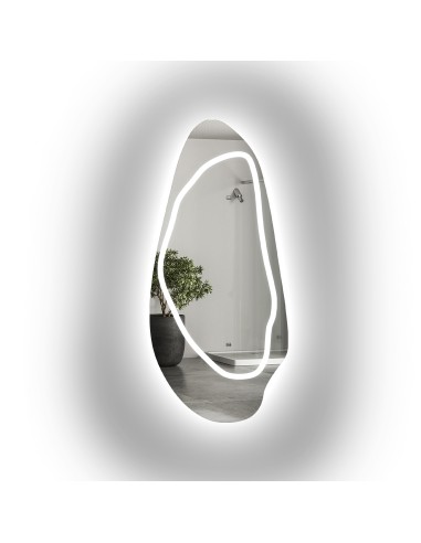 Lustro organiczne z podświetleniem -...