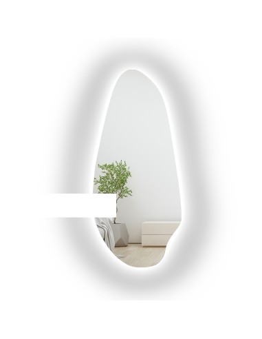 Lustro o nieregularnym kształcie z...