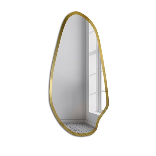 Nieregularne lustro w ramie... 2