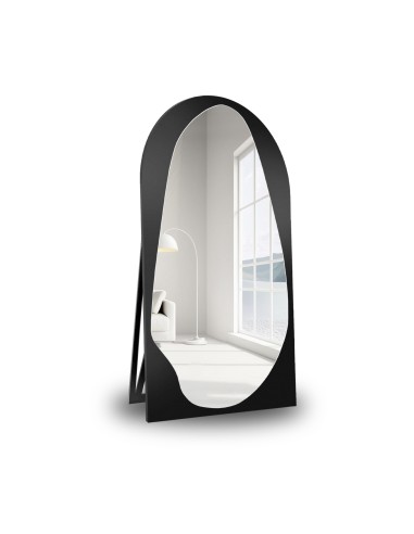 Organiczne lustro stojące w półowalu...