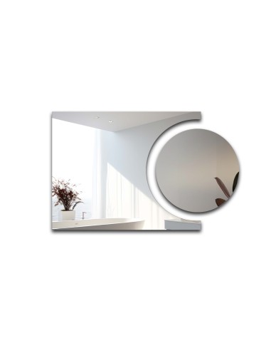 Zestaw luster łazienkowych kółko i... Zestaw luster łazienkowych kółko i...