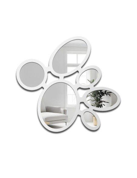 Lustro dekoracyjne nad konsole w ramie mdf - LENA- kolor ramy do wyboru