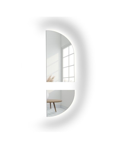 Lustro o nieregularnym kształcie z...