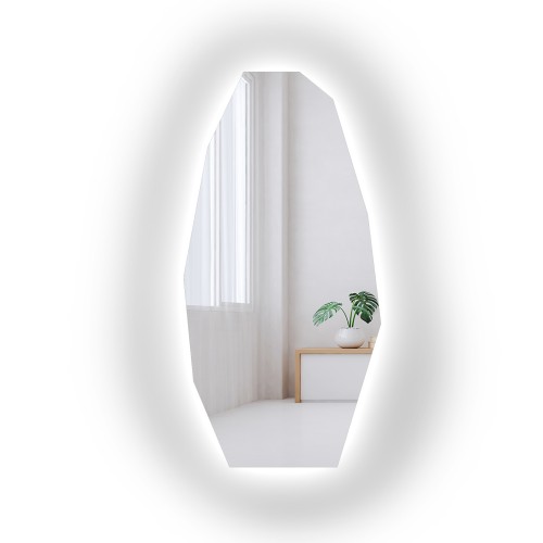 Dekoracyjne lustro o ostrym... 2