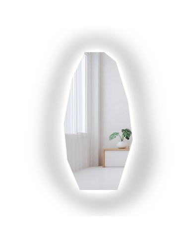 Dekoracyjne lustro o ostrym...