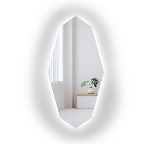 Dekoracyjne lustro o ostrym... 2