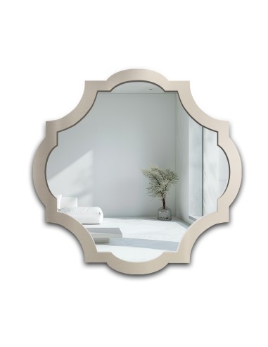 Lustro ścienne w stylu retro w ramie...