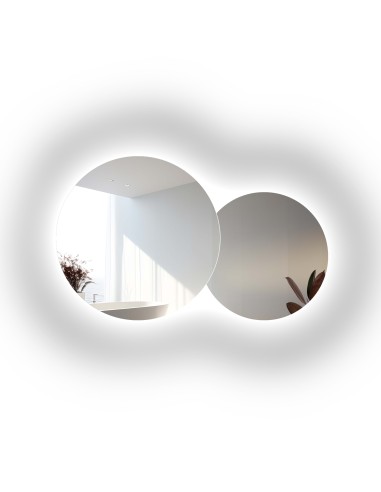 Zestaw luster okrągłych ze ścięciem z... Zestaw luster okrągłych ze ścięciem z...