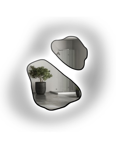 Zestaw luster o nieregularnym...