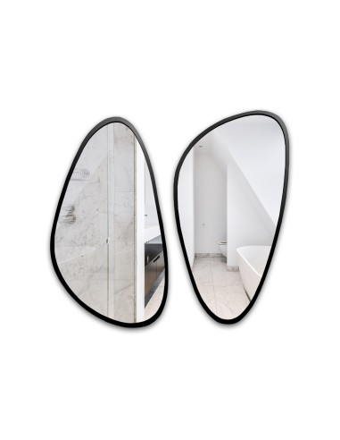 Zestaw dwóch luster nieregularnych w... Zestaw dwóch luster nieregularnych w...
