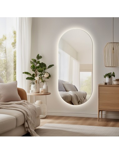 Lustro owalne z podświetleniem LED... Lustro owalne z podświetleniem LED...