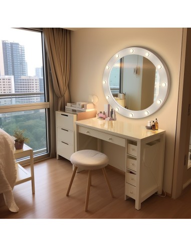 Lustro okrągłe kosmetyczne z...