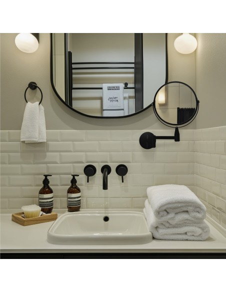 Lusterko kosmetyczne zoom czarne powiększające - DARK ZOOM