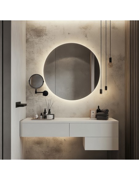 Lusterko kosmetyczne zoom czarne powiększające - DARK ZOOM