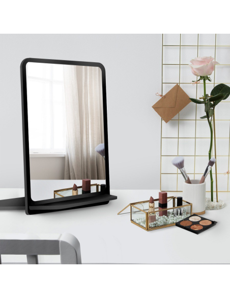 Lusterko kosmetyczne do makijażu na podstawce - ZUZA