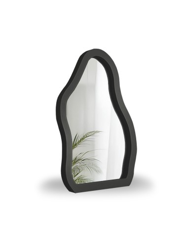 Lusterko kosmetyczne w czarnej ramie...