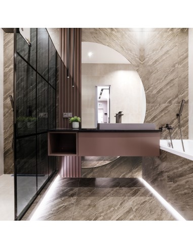 Lustro półokrągłe w dwóch częściach...