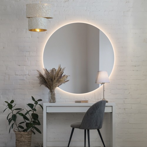 Lustro łazienkowe okrągłe z...