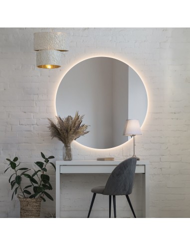 Lustro łazienkowe okrągłe z...