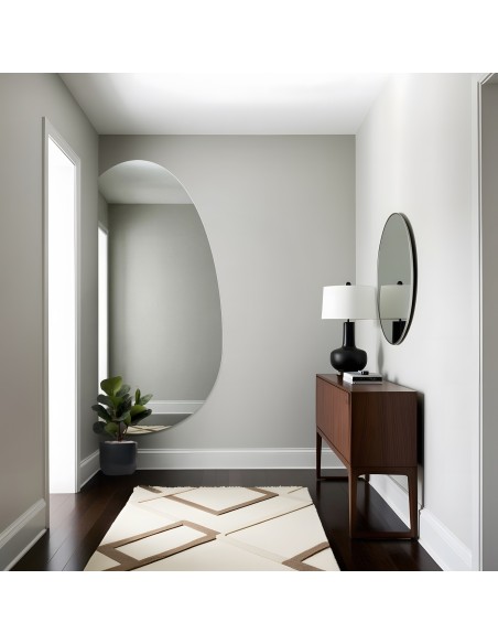 Lustro o organicznym kształcie – TURMALIN