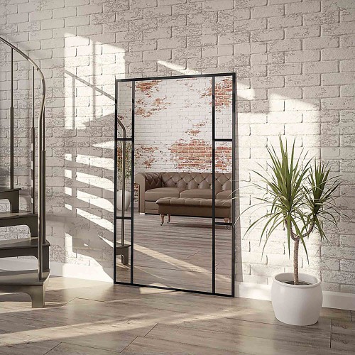 Lustro loft ze szprosami -...