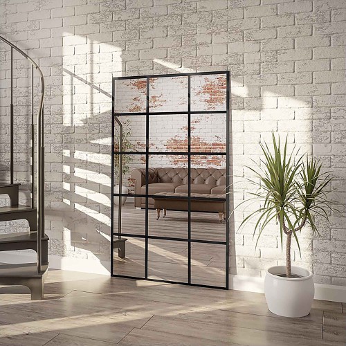 Lustro loft ze szprosami -...