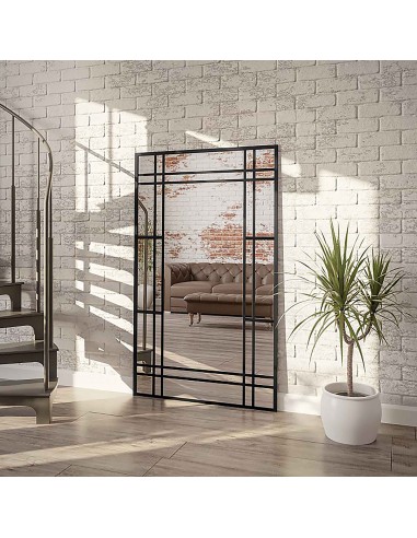Lustro loft ze szprosami - LINDON -...