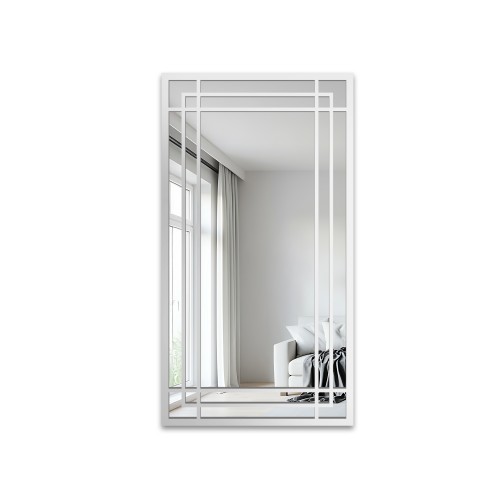Lustro loft ze szprosami w... 2