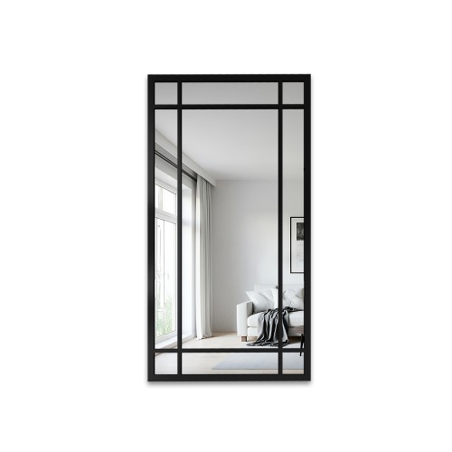 Lustro loft ze szprosami w... 2
