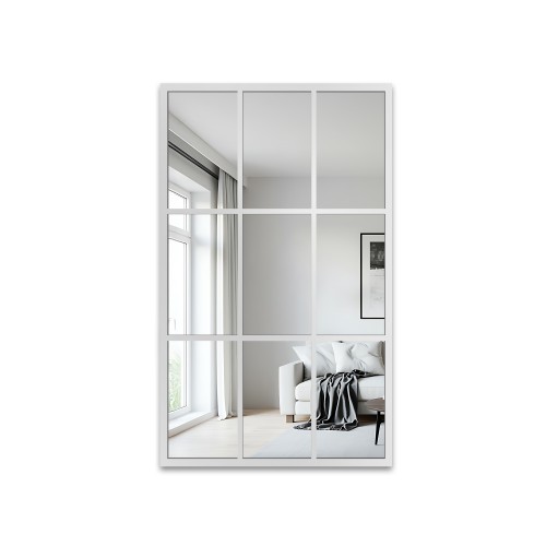 Lustro loft ze szprosami w... 2