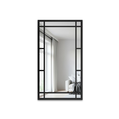 Lustro loft ze szprosami w... 2