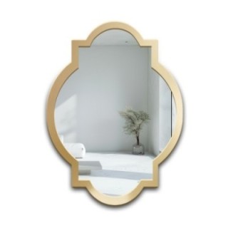 Lustro ścienne w stylu retro w ramie - CHARM