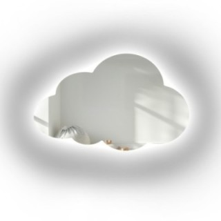 Lustro do pokoju dziecięcego chmurka z podświetleniem – CLOUD LED