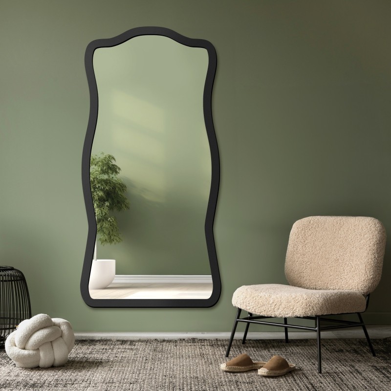 Lustro nieregularne w ramie mdf - BLOBS TUTTI