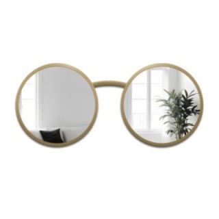 Zestaw luster okrągłych kot w okularach mdf - OKULARY