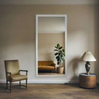 Lustro w ornamentowej zdobionej ramie - 7004002