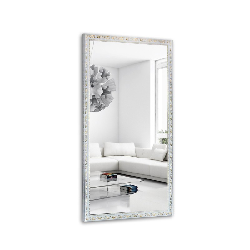 Lustro w ornamentowej zdobionej ramie - 7004002