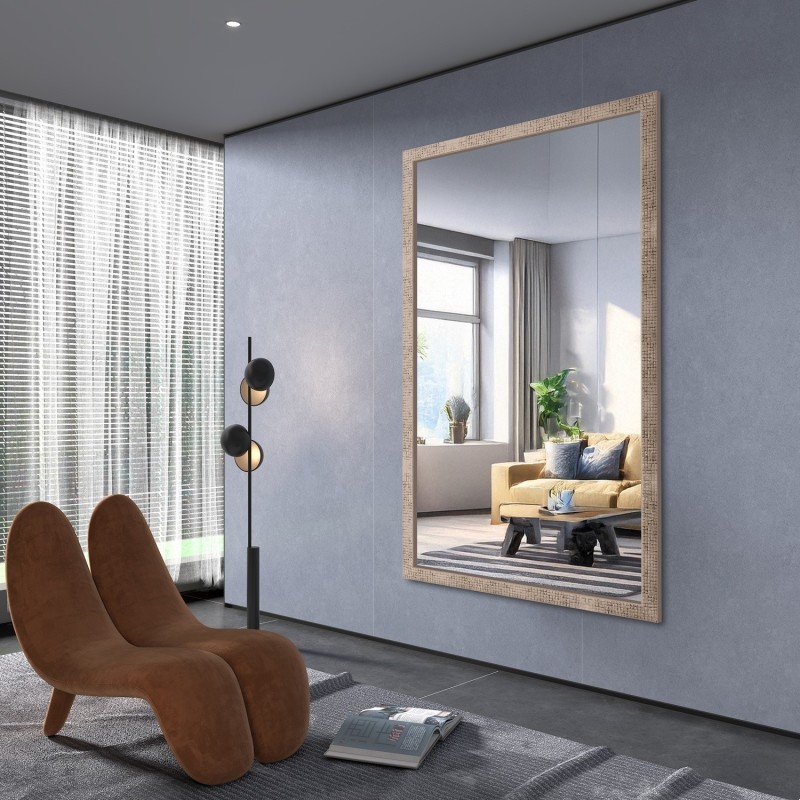 Lustro w drewnianej ramie - 8504 - kolor ramy do wyboru