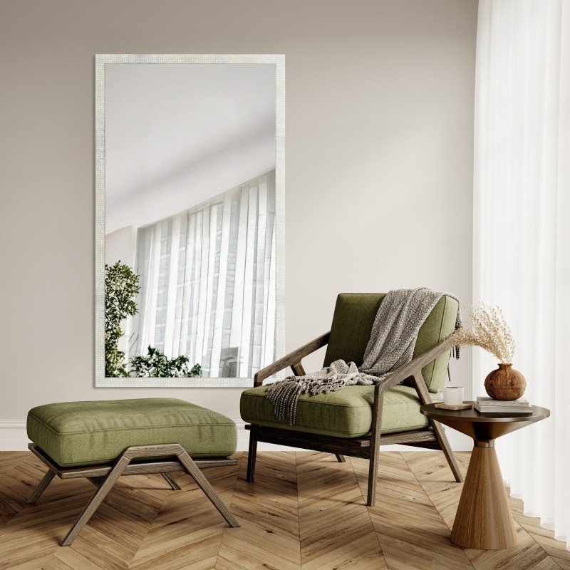 Lustro w drewnianej ramie - 8504 - kolor ramy do wyboru